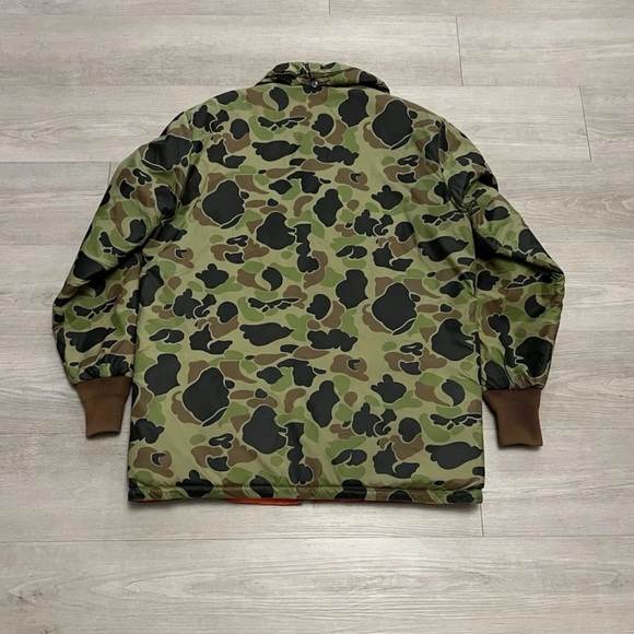 Vintage US Coast Guard Approved 10X Camouflage Flotation Parka Jacket Hunting - Picture 6 of 9